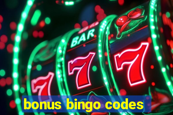 bonus bingo codes