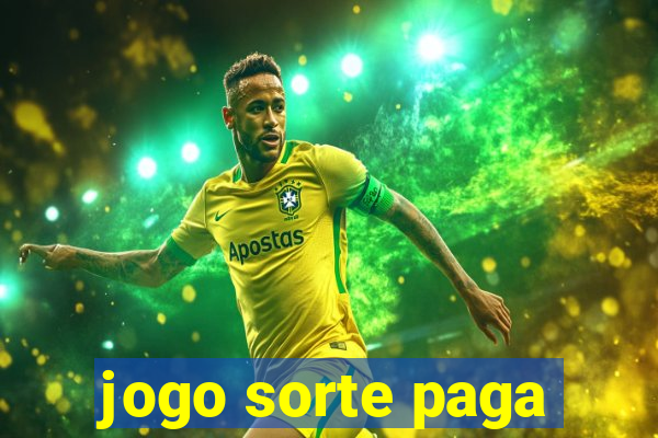 jogo sorte paga