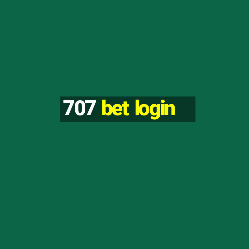 707 bet login