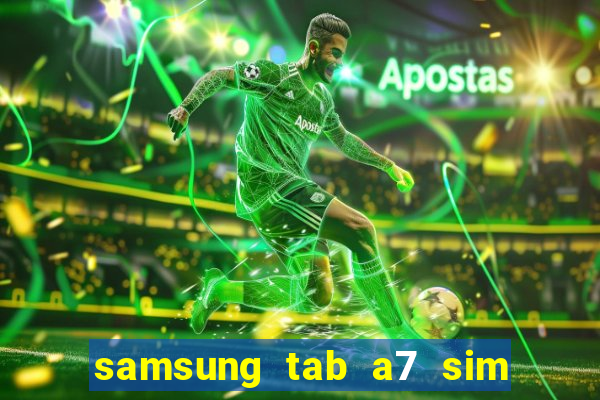 samsung tab a7 sim card slot