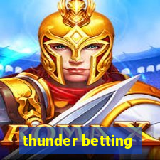 thunder betting