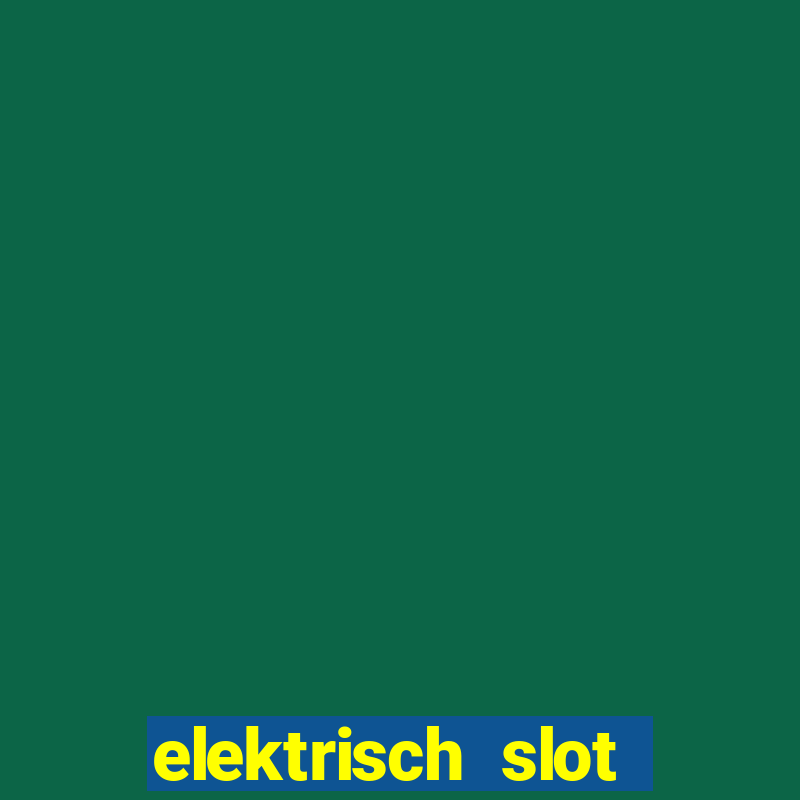 elektrisch slot houten poort