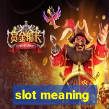 slot meaning