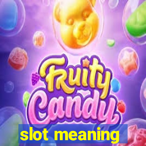 slot meaning