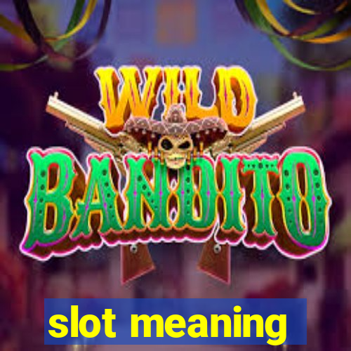 slot meaning