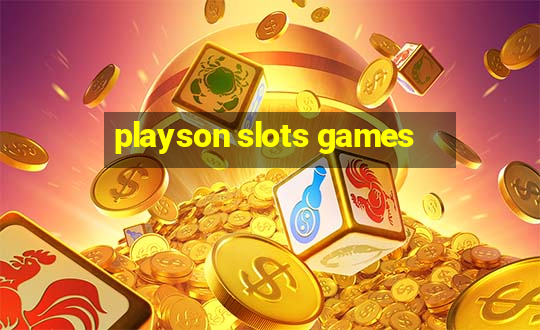 playson slots games