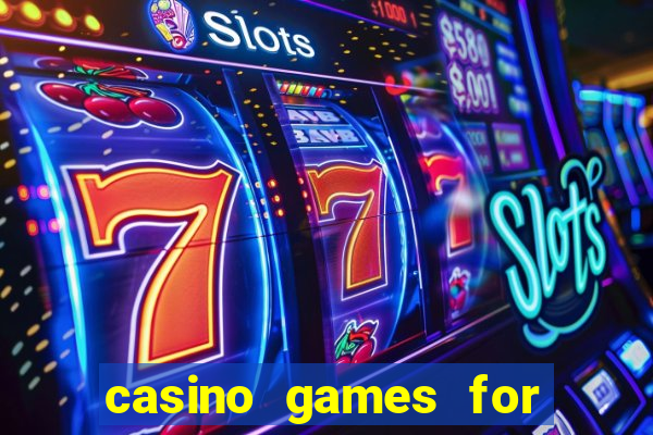 casino games for real money online