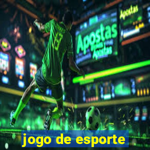 jogo de esporte