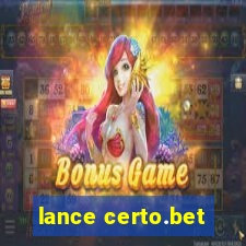 lance certo.bet