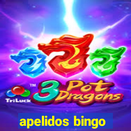 apelidos bingo