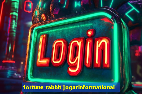 fortune rabbit jogarInformational