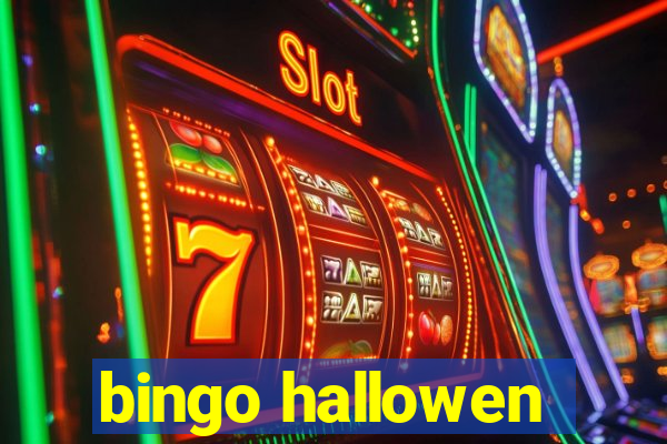 bingo hallowen