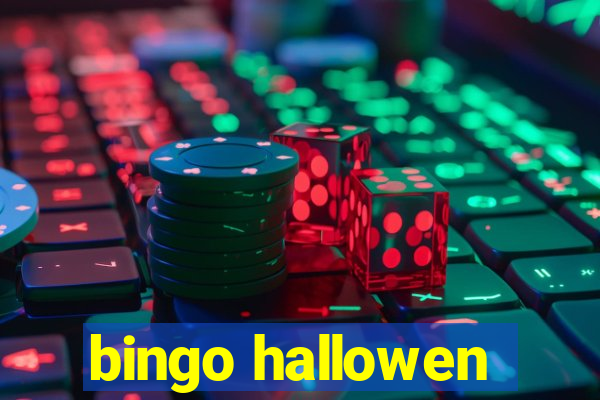 bingo hallowen