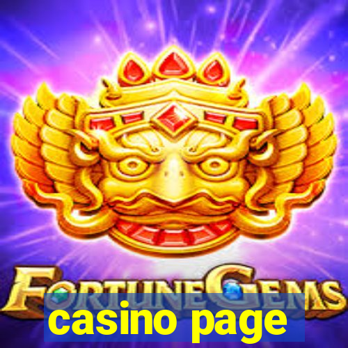 casino page