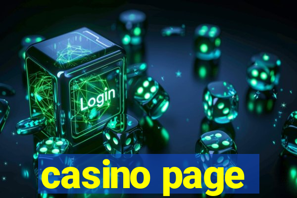 casino page