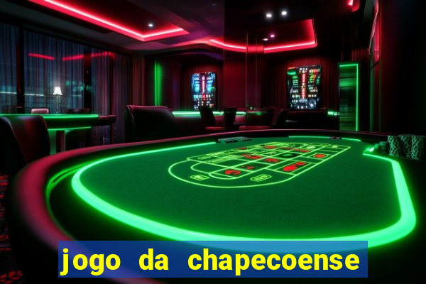 jogo da chapecoense ao vivo hoje