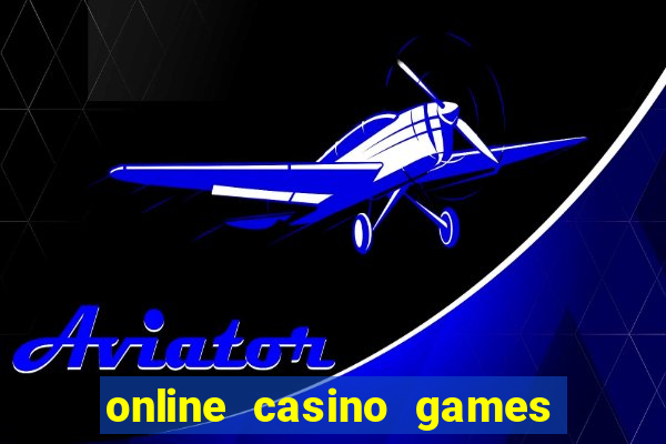 online casino games for real money