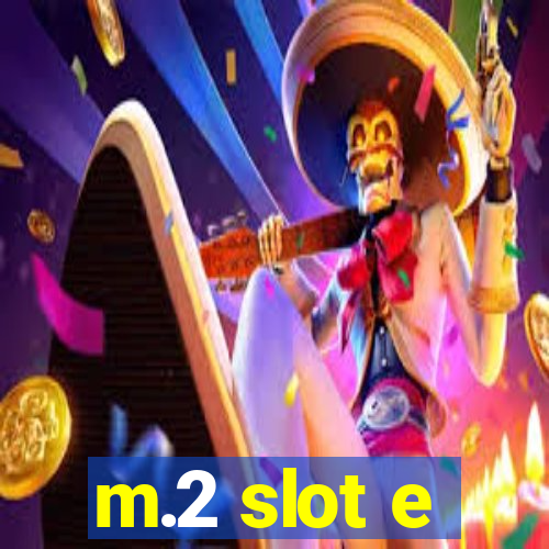 m.2 slot e