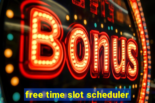 free time slot scheduler