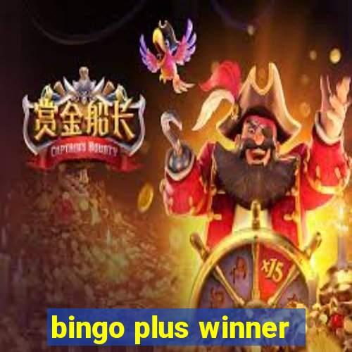 bingo plus winner