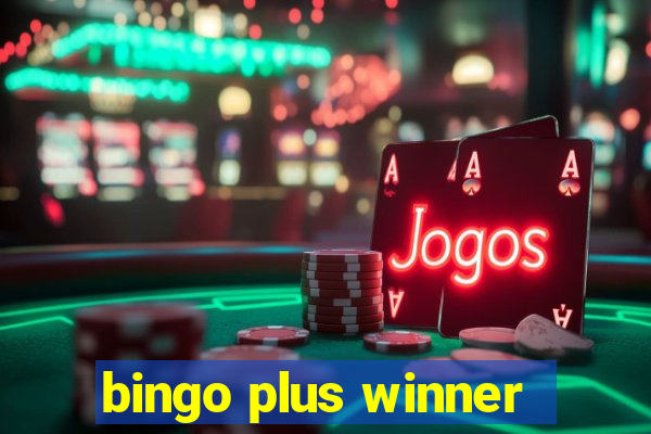 bingo plus winner