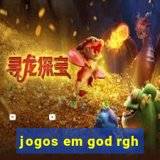 jogos em god rgh