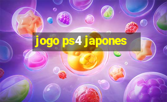 jogo ps4 japones