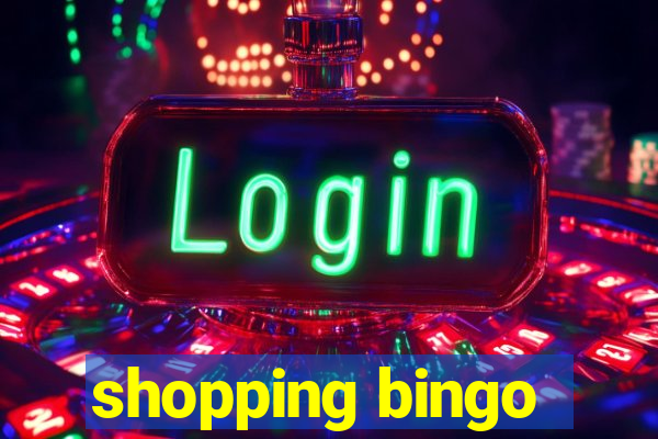 shopping bingo