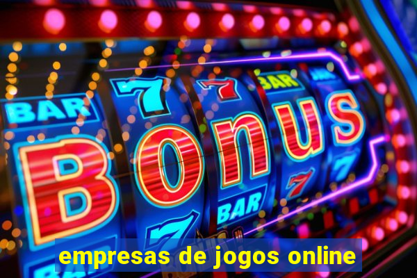 empresas de jogos online