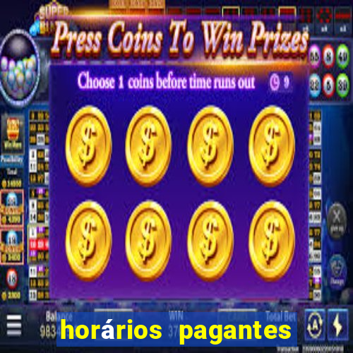 horários pagantes fortune tiger