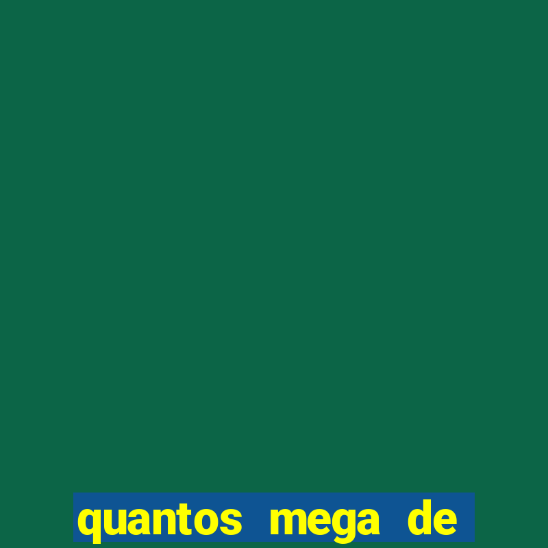 quantos mega de internet é bom para jogar online