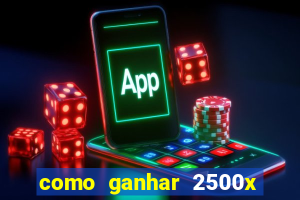 como ganhar 2500x no fortune tiger