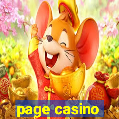 page casino