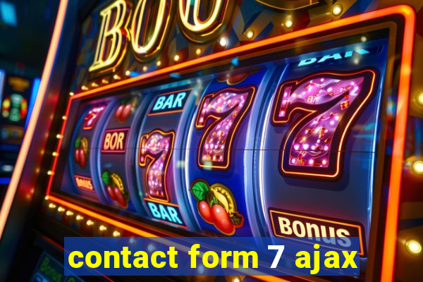 contact form 7 ajax