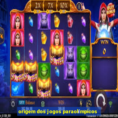 origem dos jogos paraolímpicos