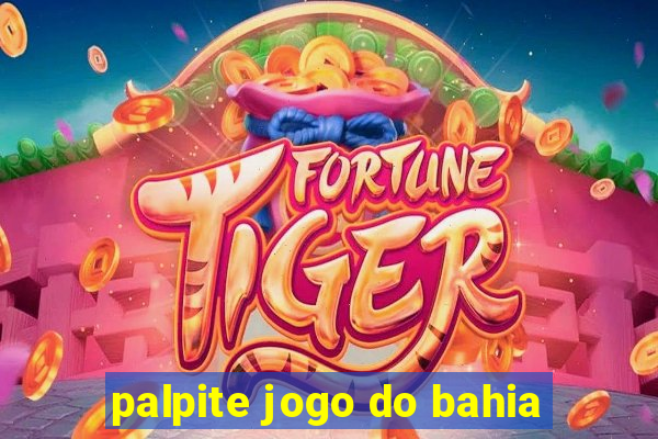 palpite jogo do bahia