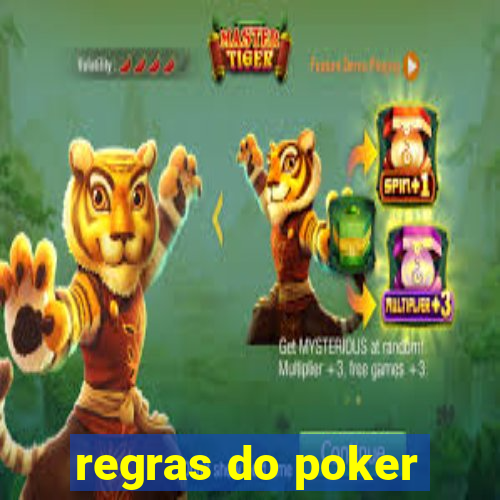 regras do poker