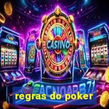 regras do poker