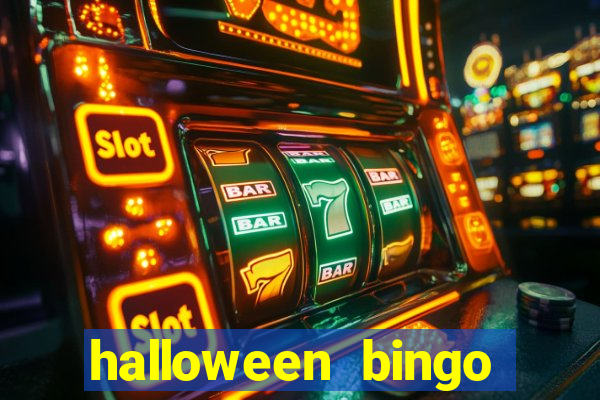 halloween bingo games for kids