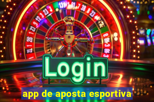 app de aposta esportiva