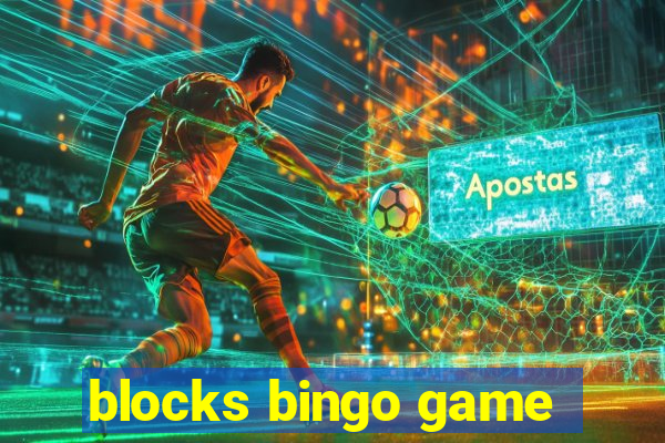 blocks bingo game