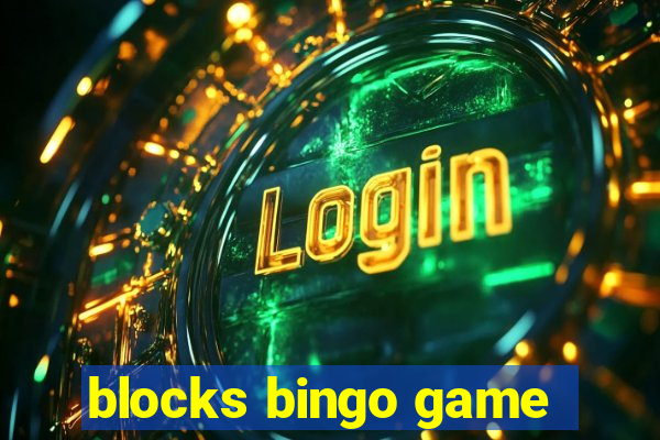 blocks bingo game