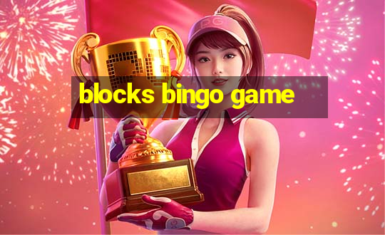 blocks bingo game