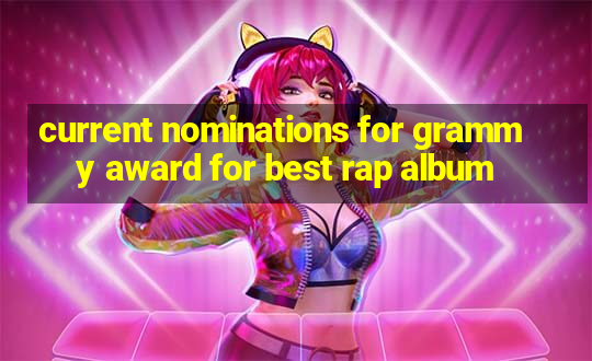 current nominations for grammy award for best rap album