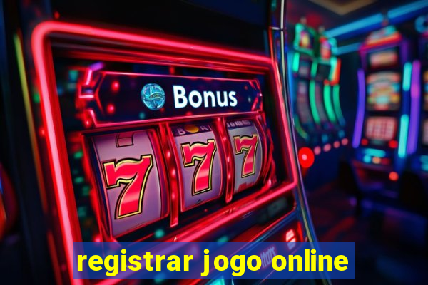 registrar jogo online