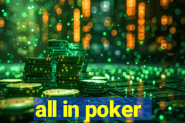 all in poker