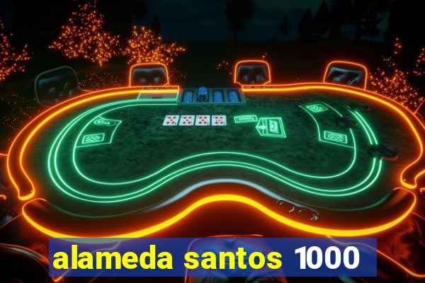 alameda santos 1000