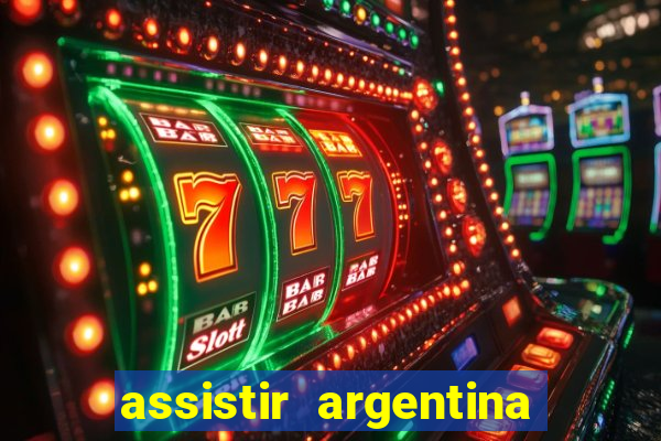 assistir argentina x canada ao vivo