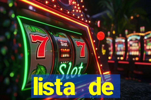 lista de plataformas de slots