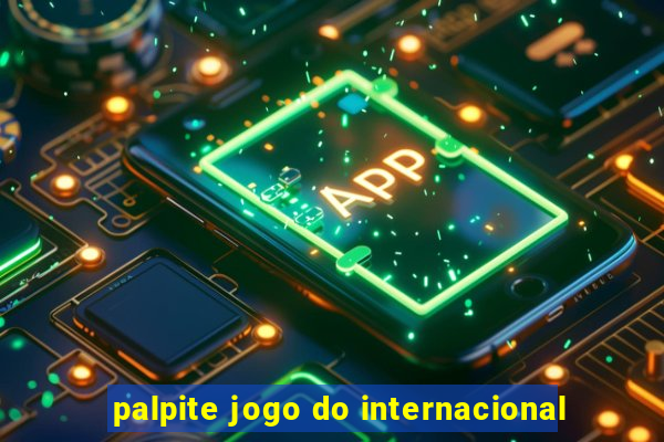 palpite jogo do internacional